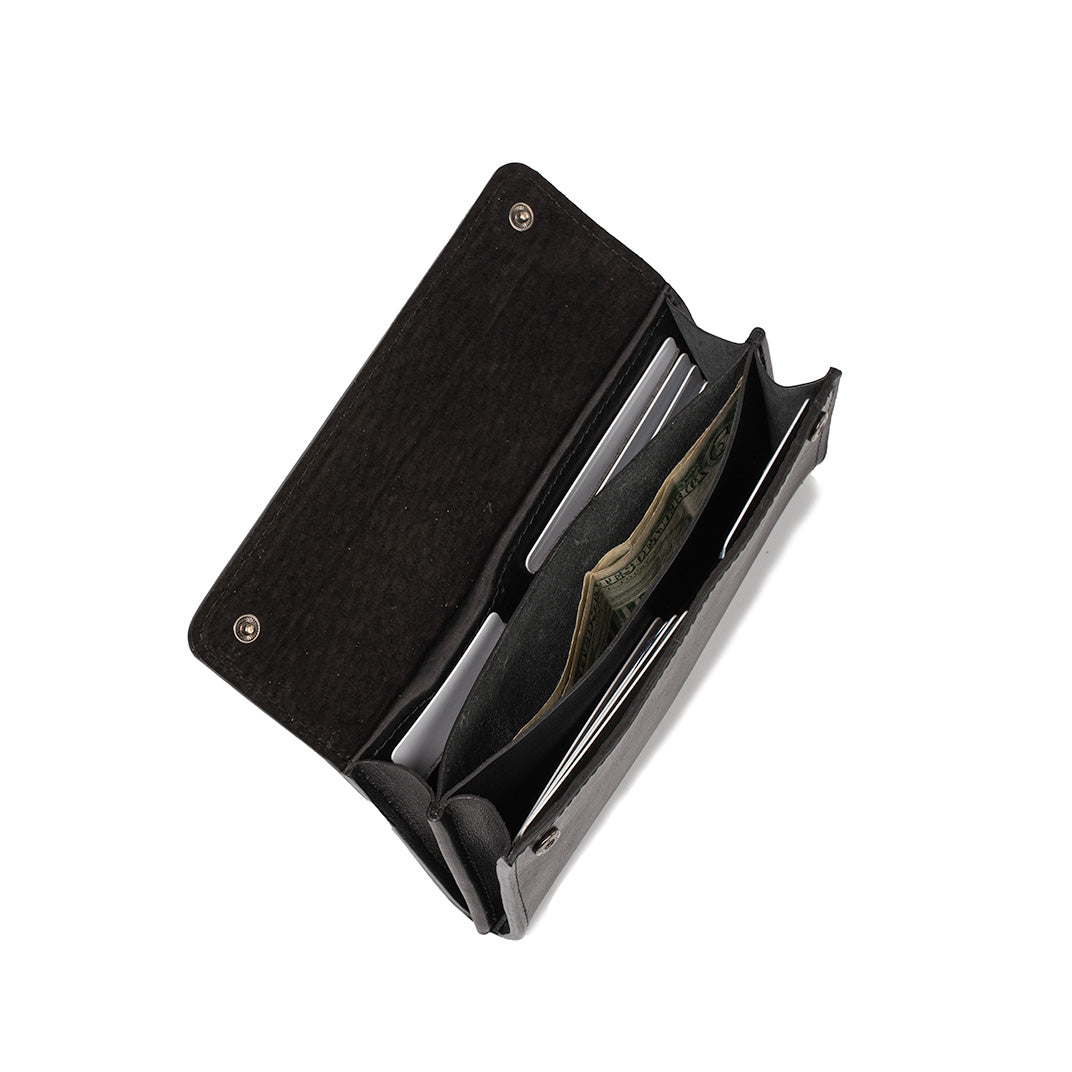 Leather Wallet for AirTag - Long 2.1