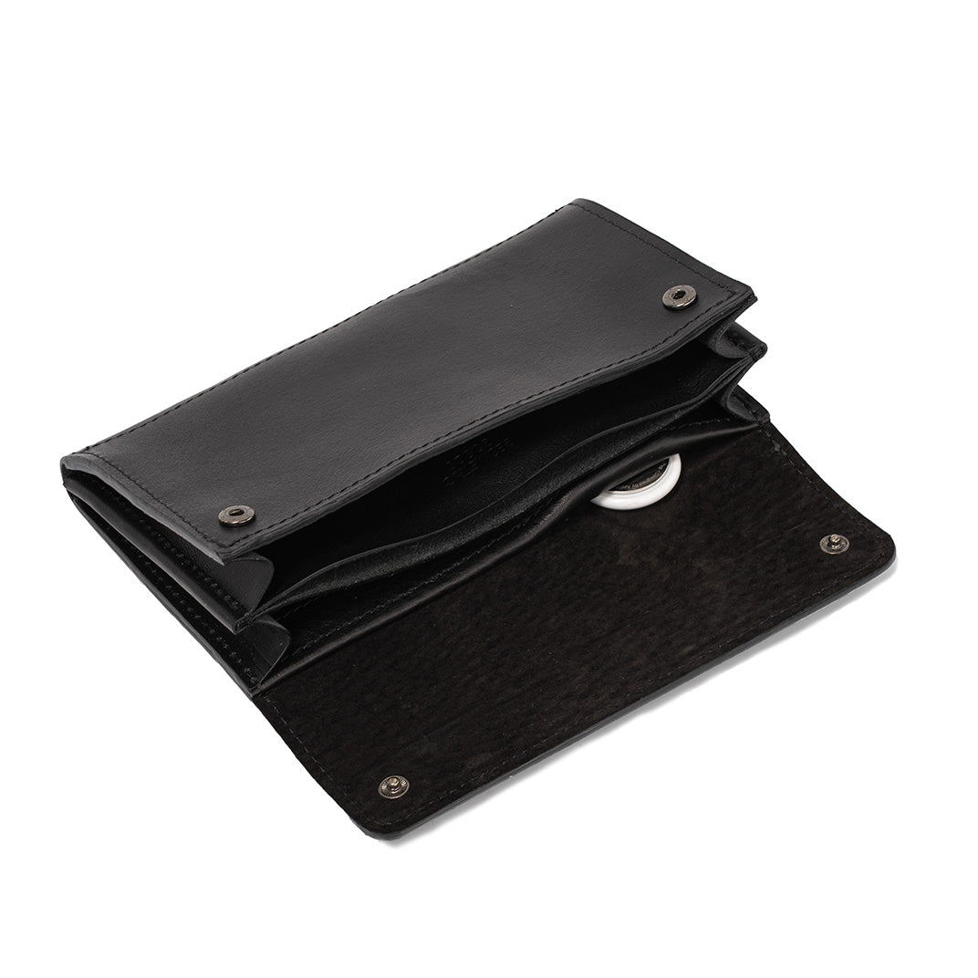 Leather Wallet for AirTag - Long 2.1